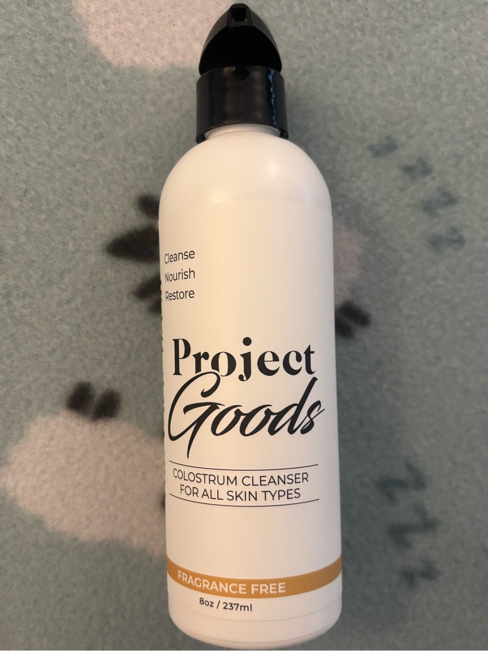 PROJECT GOODS The Face Wash Fragrance Free Colostrum Cleanser new